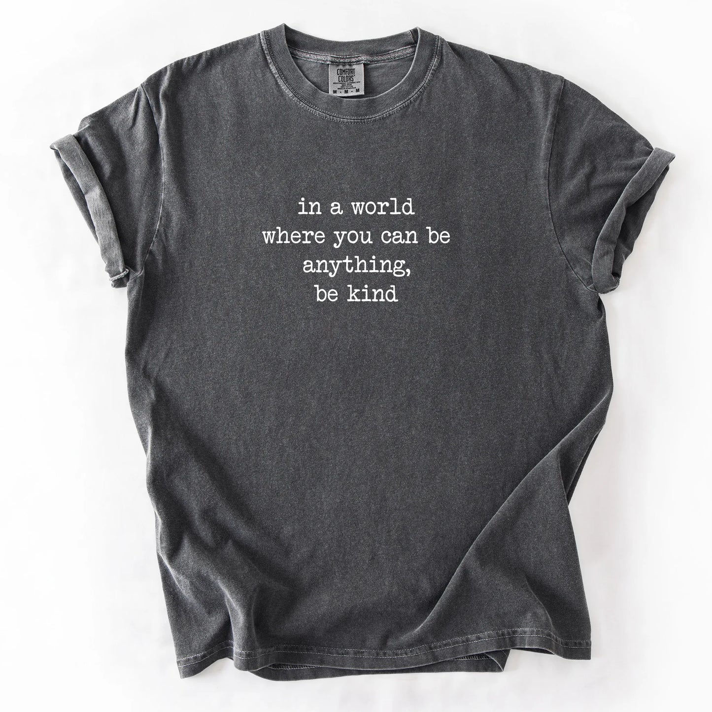 In A World Where You Can Be Anything Be Kind T-Shirt