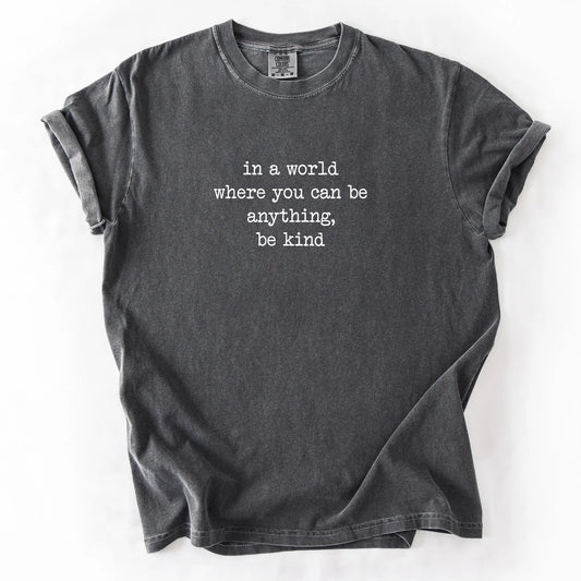 In A World Where You Can Be Anything Be Kind T-Shirt