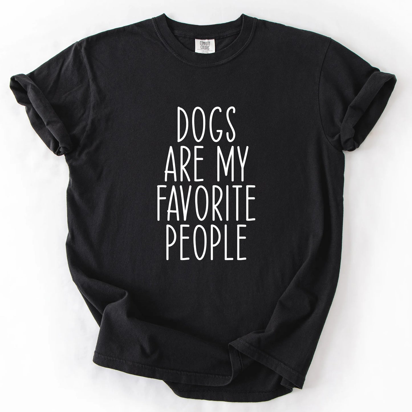 Dogs Are My Favorite People T-Shirt