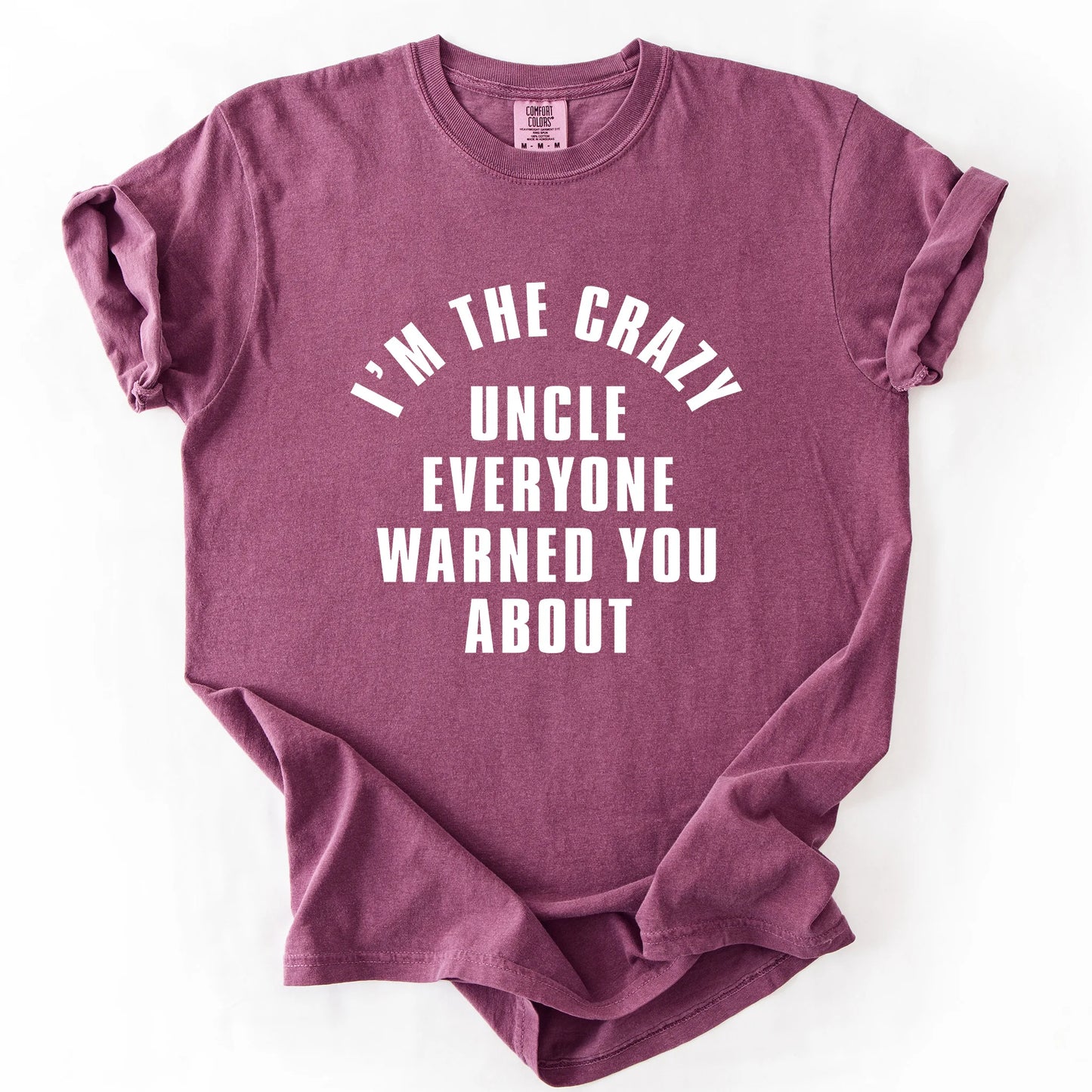 I'm The Crazy Uncle Everyone Warned You About T-Shirt