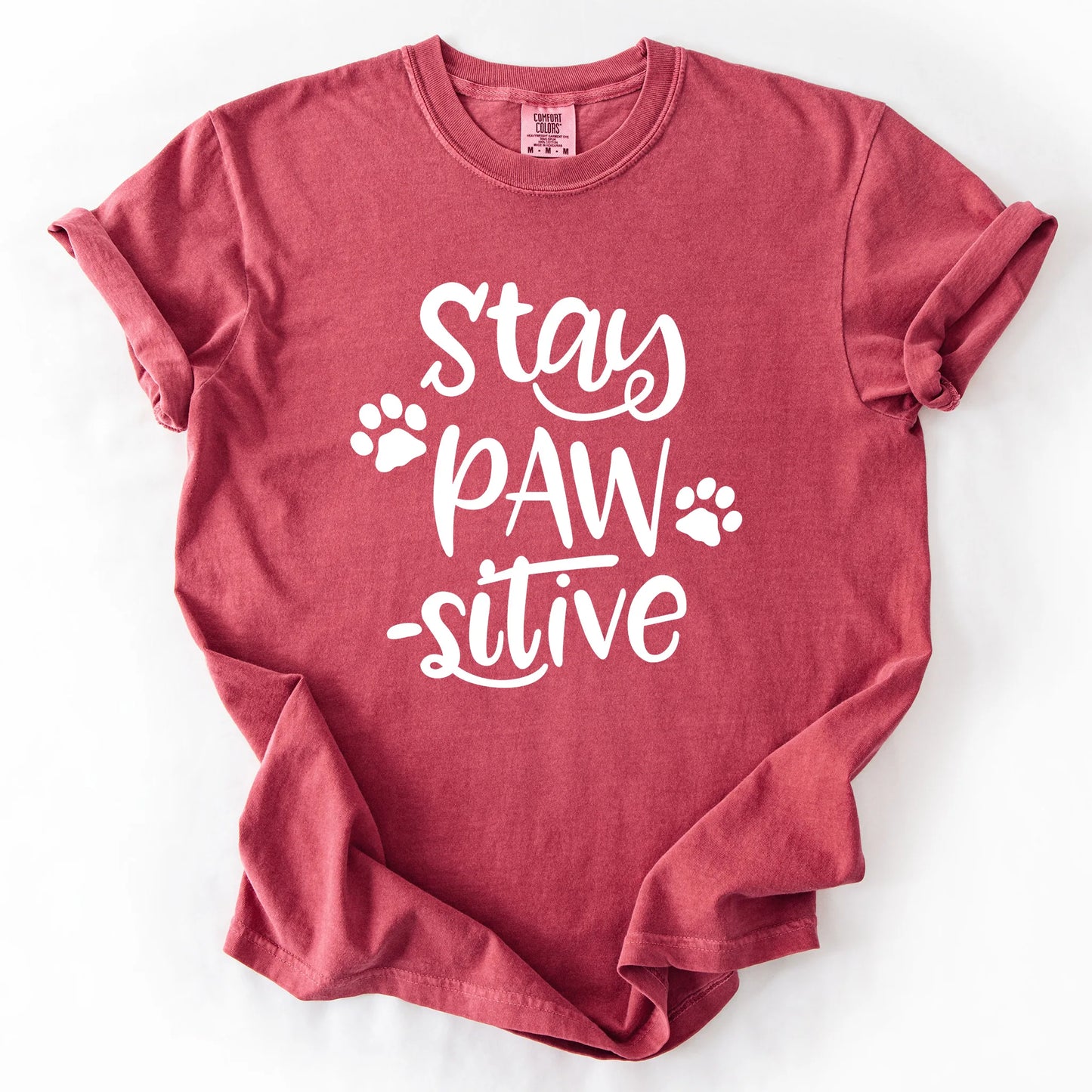 Stay Pawsitive T-Shirt