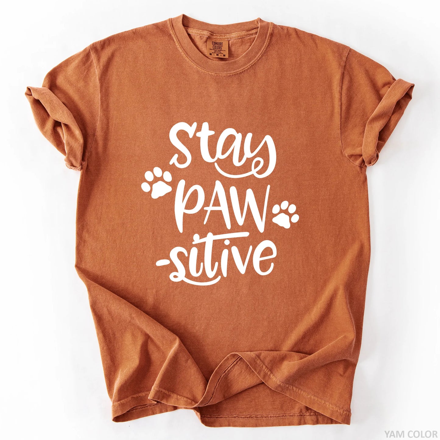 Stay Pawsitive T-Shirt