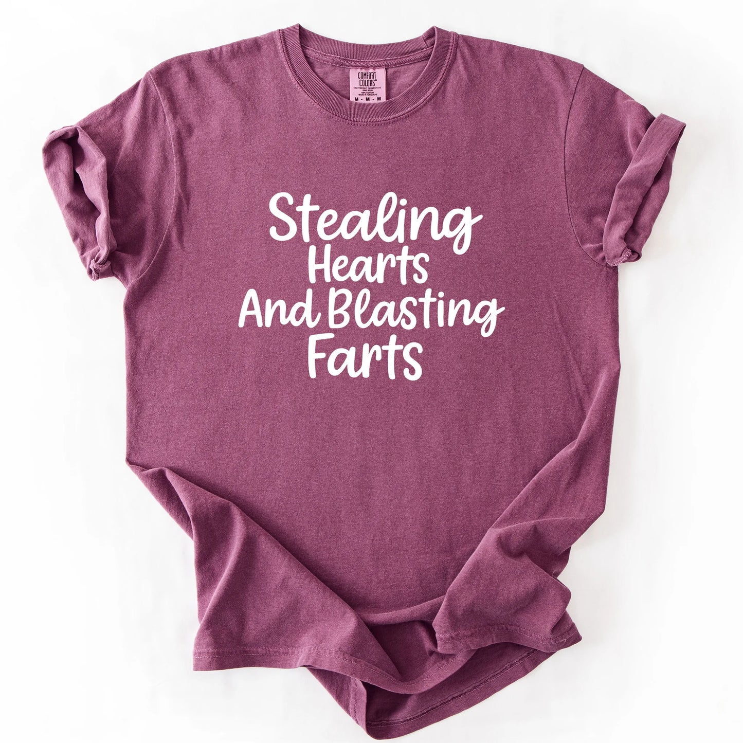 Stealing Hearts And Blasting Farts T-Shirt