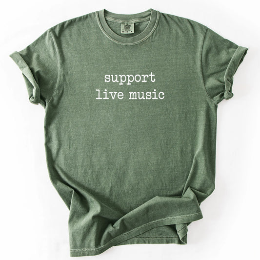 Support Live Music T-Shirt