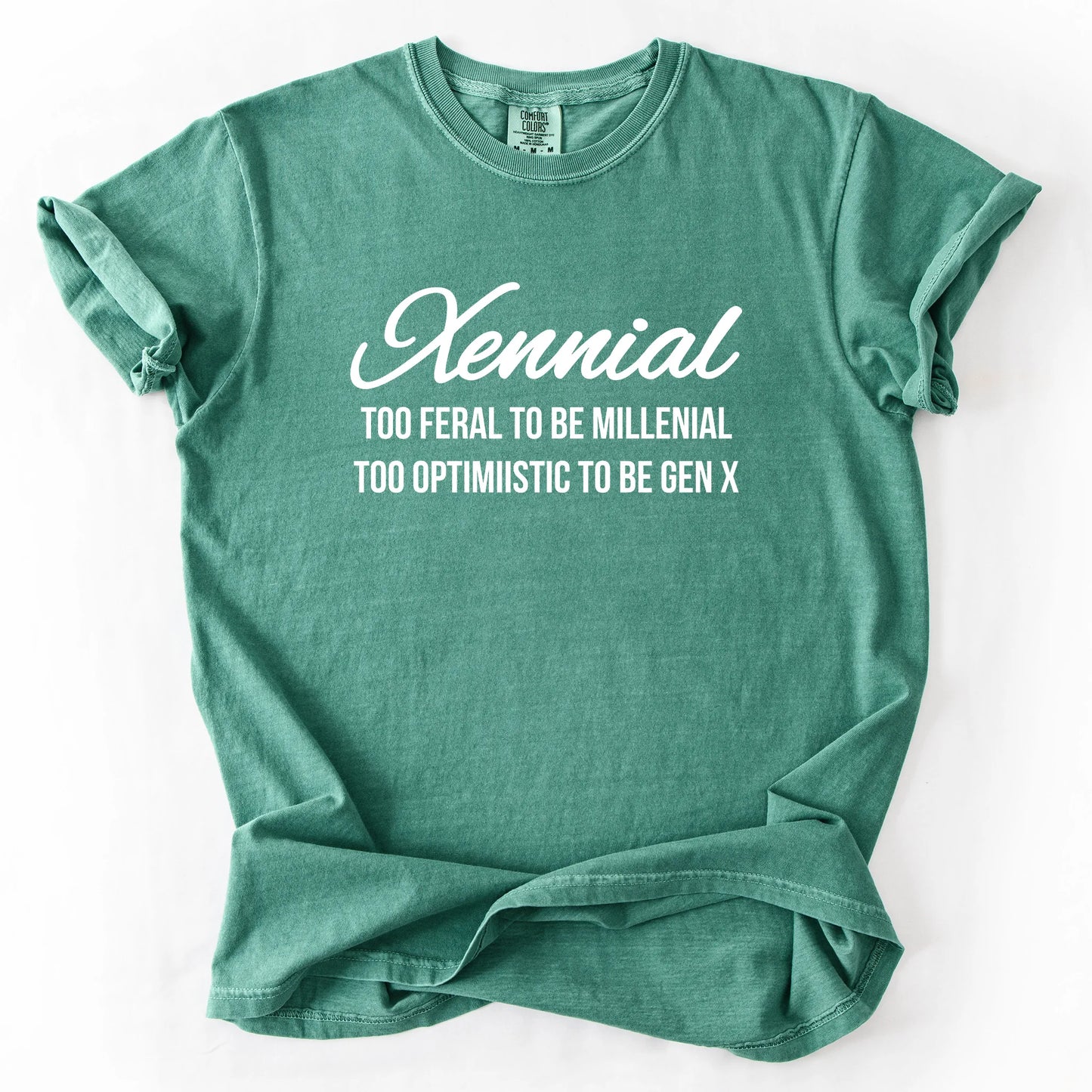 Xennial Too Feral To Be Millenial T-Shirt