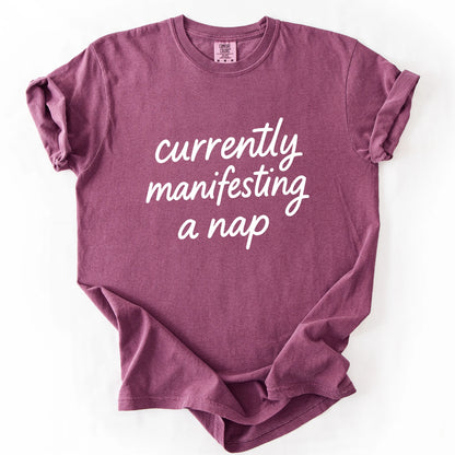 Currently Manifesting A Nap T-Shirt