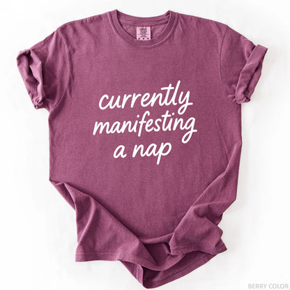 Currently Manifesting A Nap T-Shirt