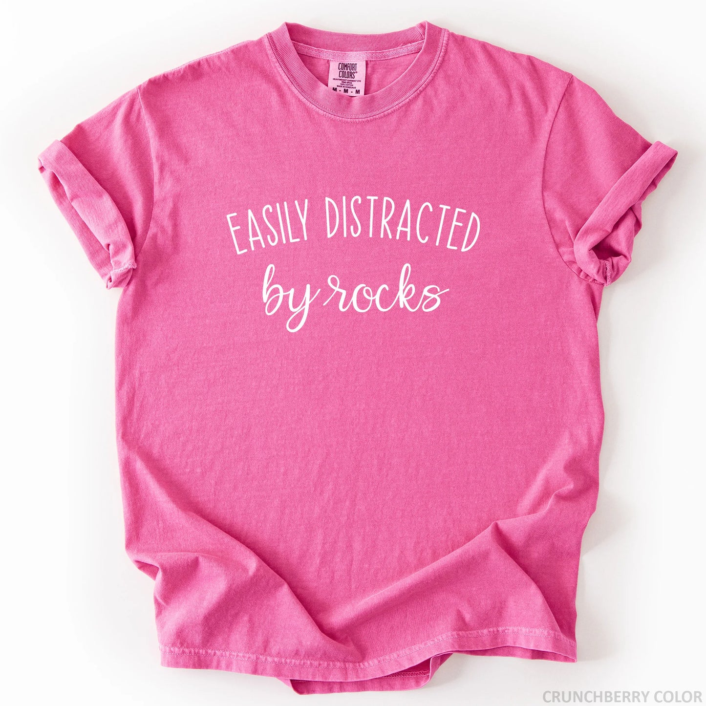 Easily Distracted By Rocks T-Shirt