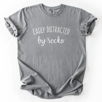 Easily Distracted By Rocks T-Shirt