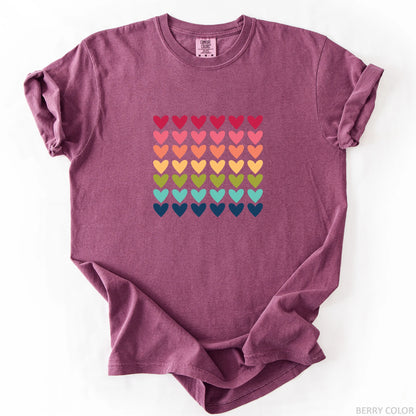 Rainbow Hearts T-Shirt