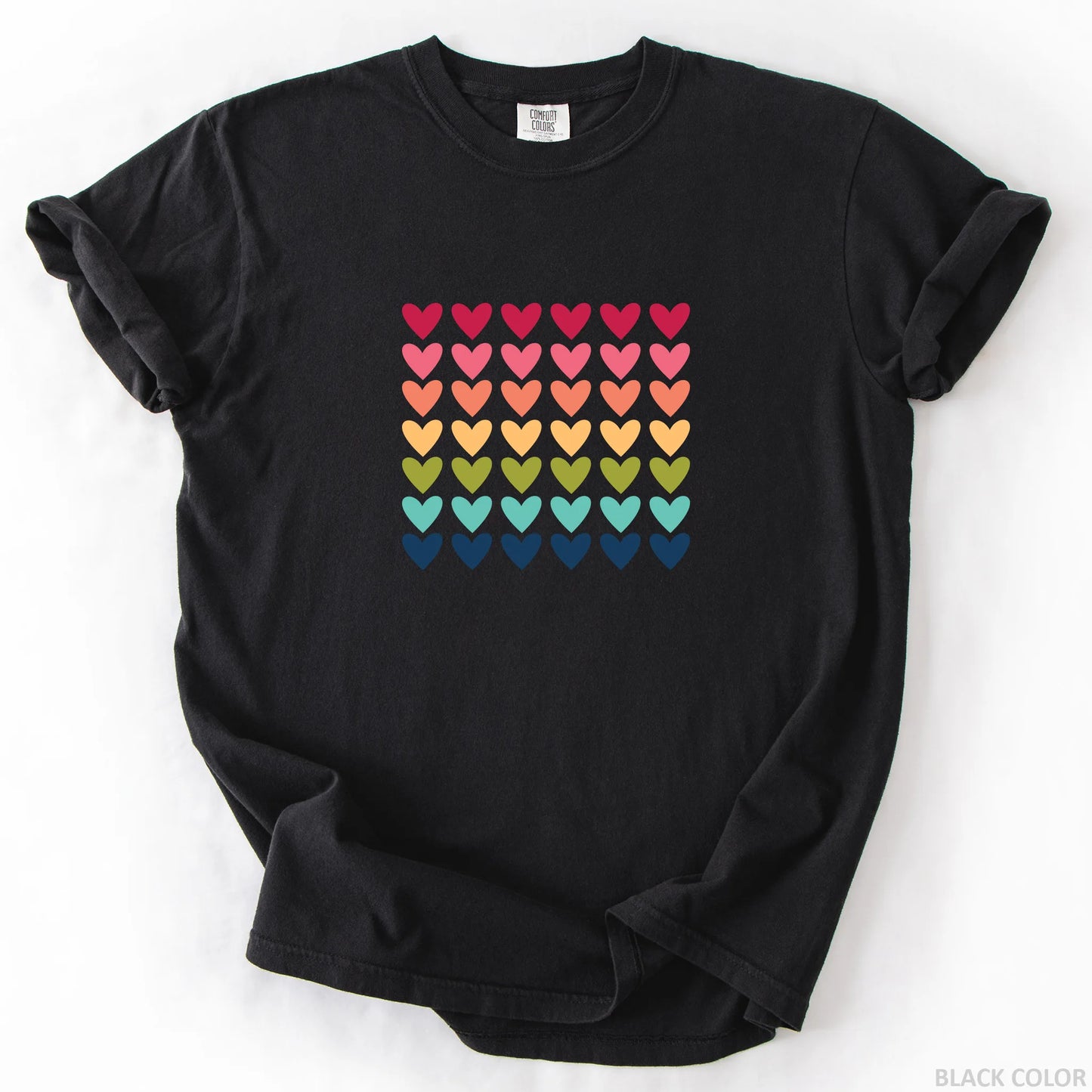 Rainbow Hearts T-Shirt