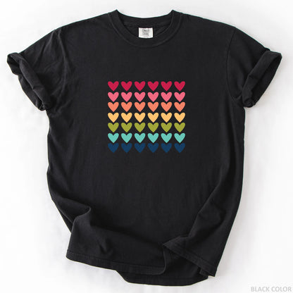 Rainbow Hearts T-Shirt