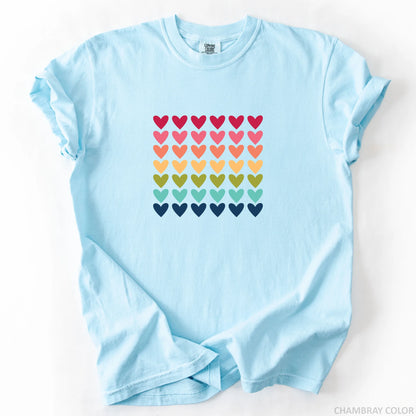 Rainbow Hearts T-Shirt