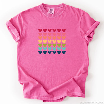 Rainbow Hearts T-Shirt