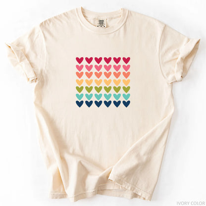 Rainbow Hearts T-Shirt