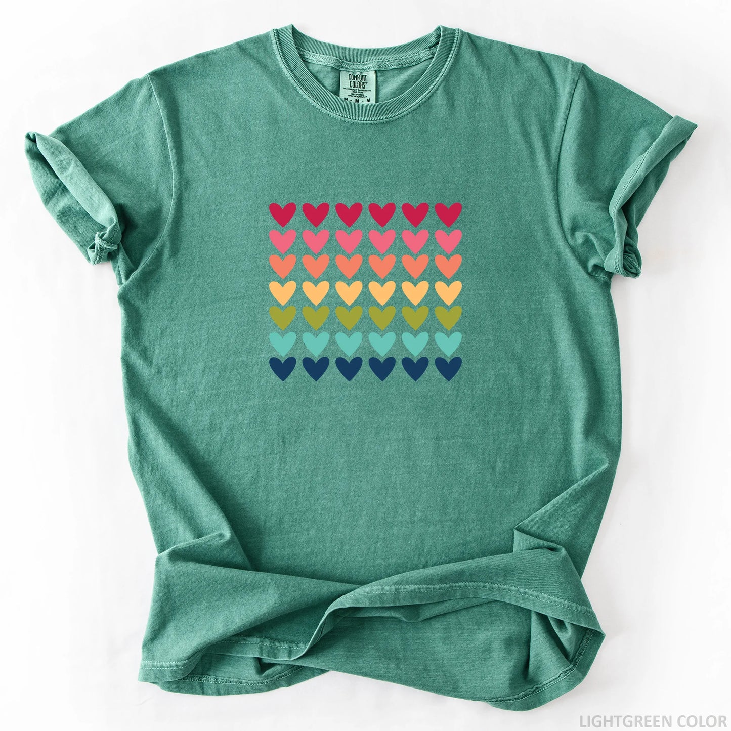 Rainbow Hearts T-Shirt