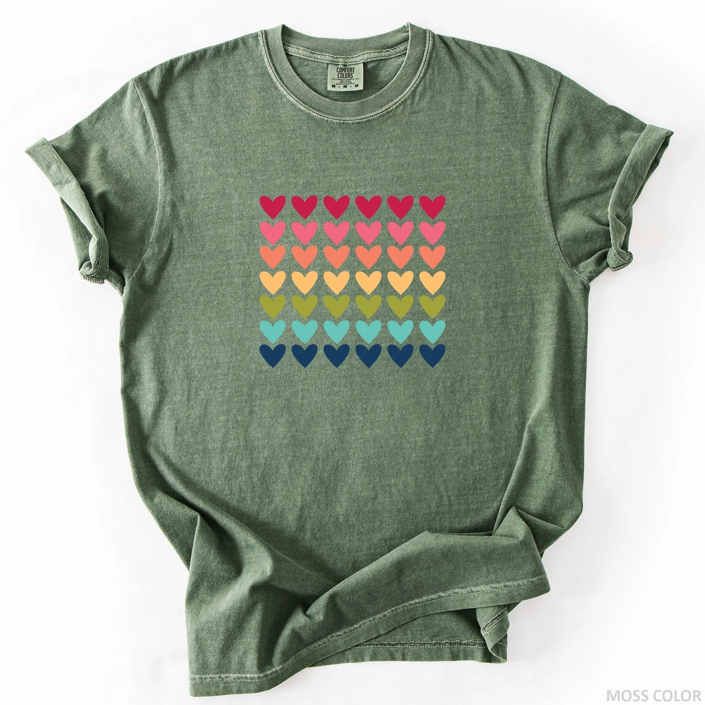 Rainbow Hearts T-Shirt