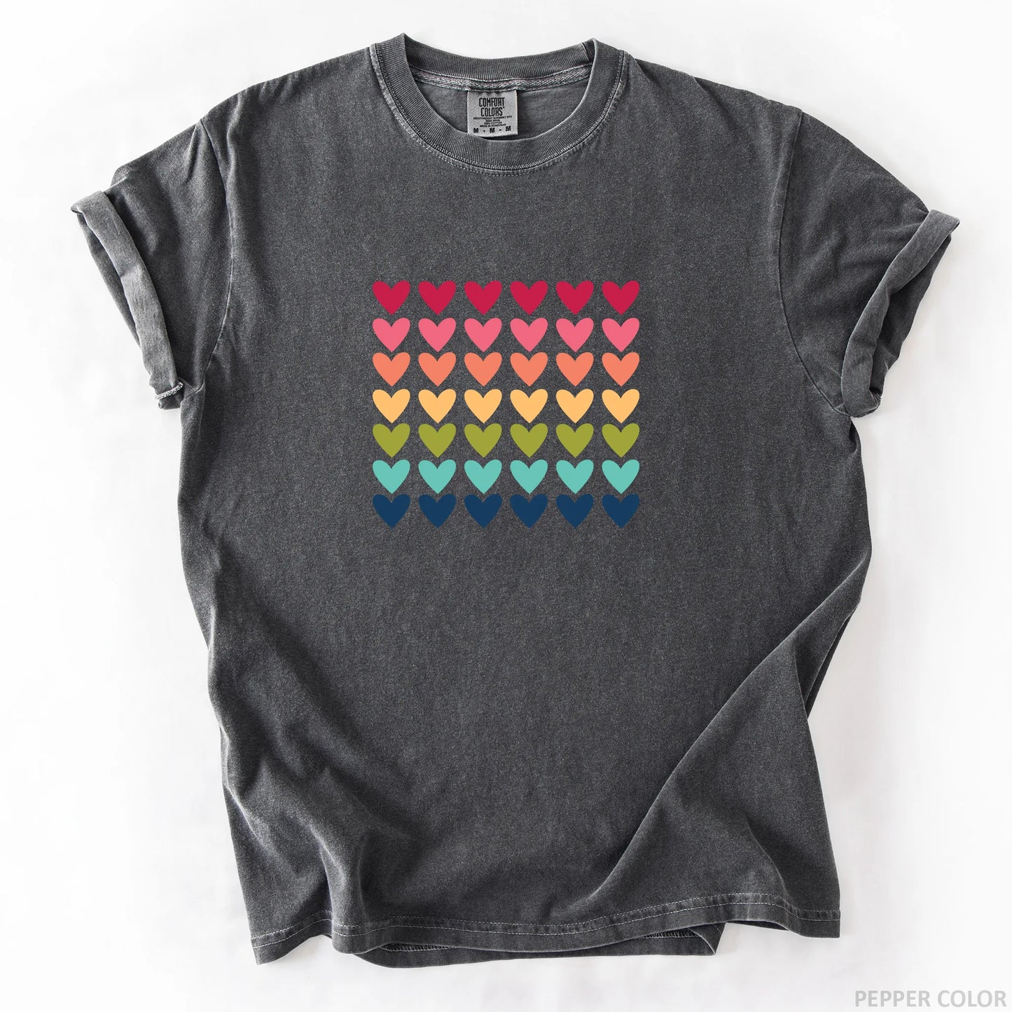 Rainbow Hearts T-Shirt