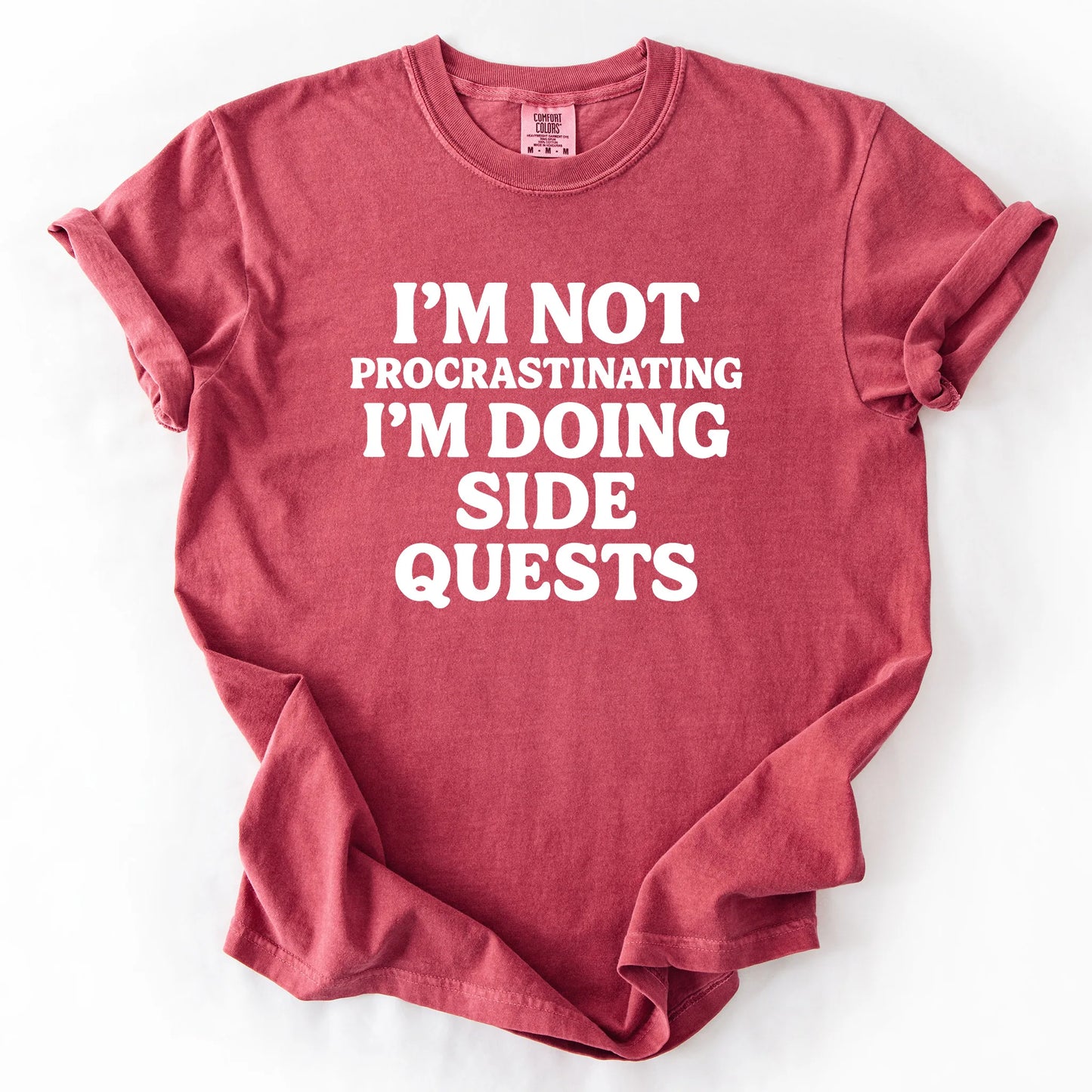 I'm Not Procastinating I'm Doing Side Quests T-Shirt