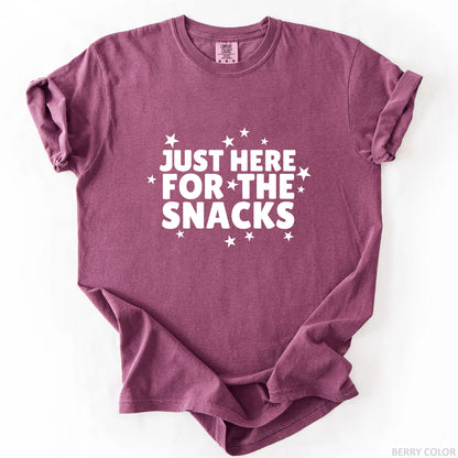 Just Here For The Snacks T-Shirt