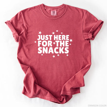 Just Here For The Snacks T-Shirt