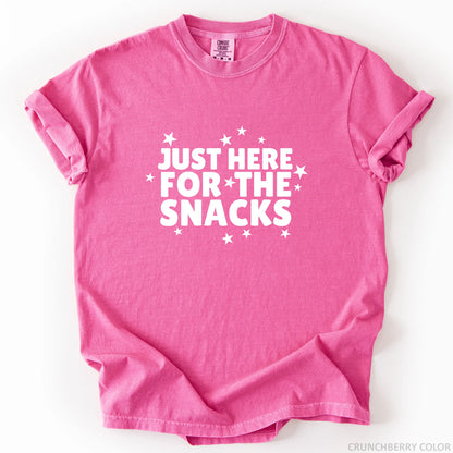 Just Here For The Snacks T-Shirt