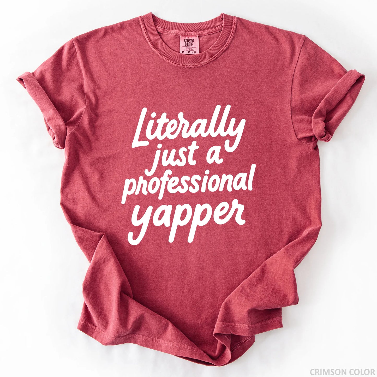 Literally Just A Professional Yapper T-Shirt