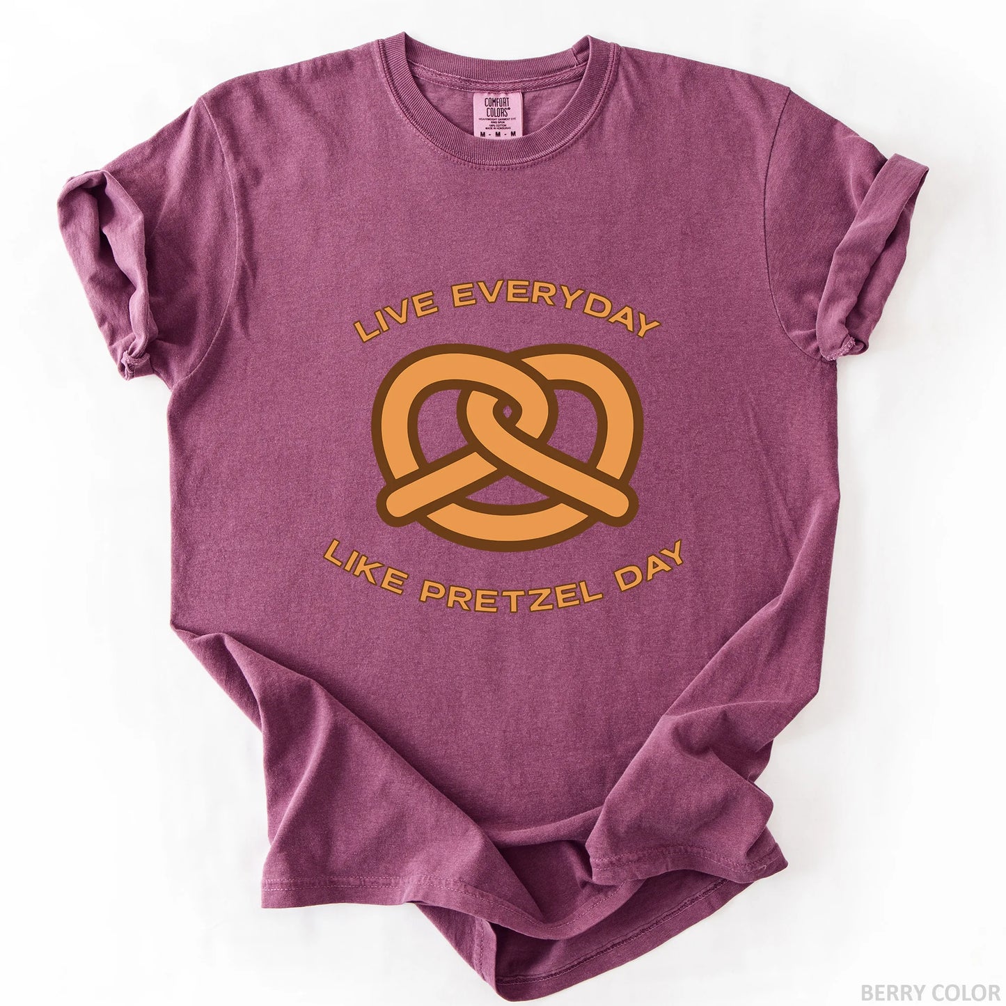 Live Everyday Like Pretzel Day T-Shirt