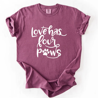 Love Has Four Paws T-Shirt