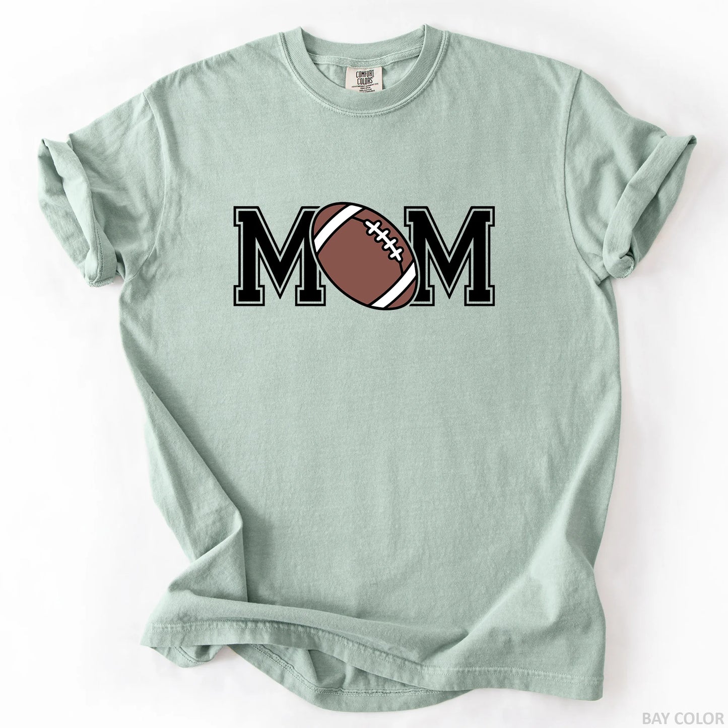 Football Mom Graphic T-Shirt