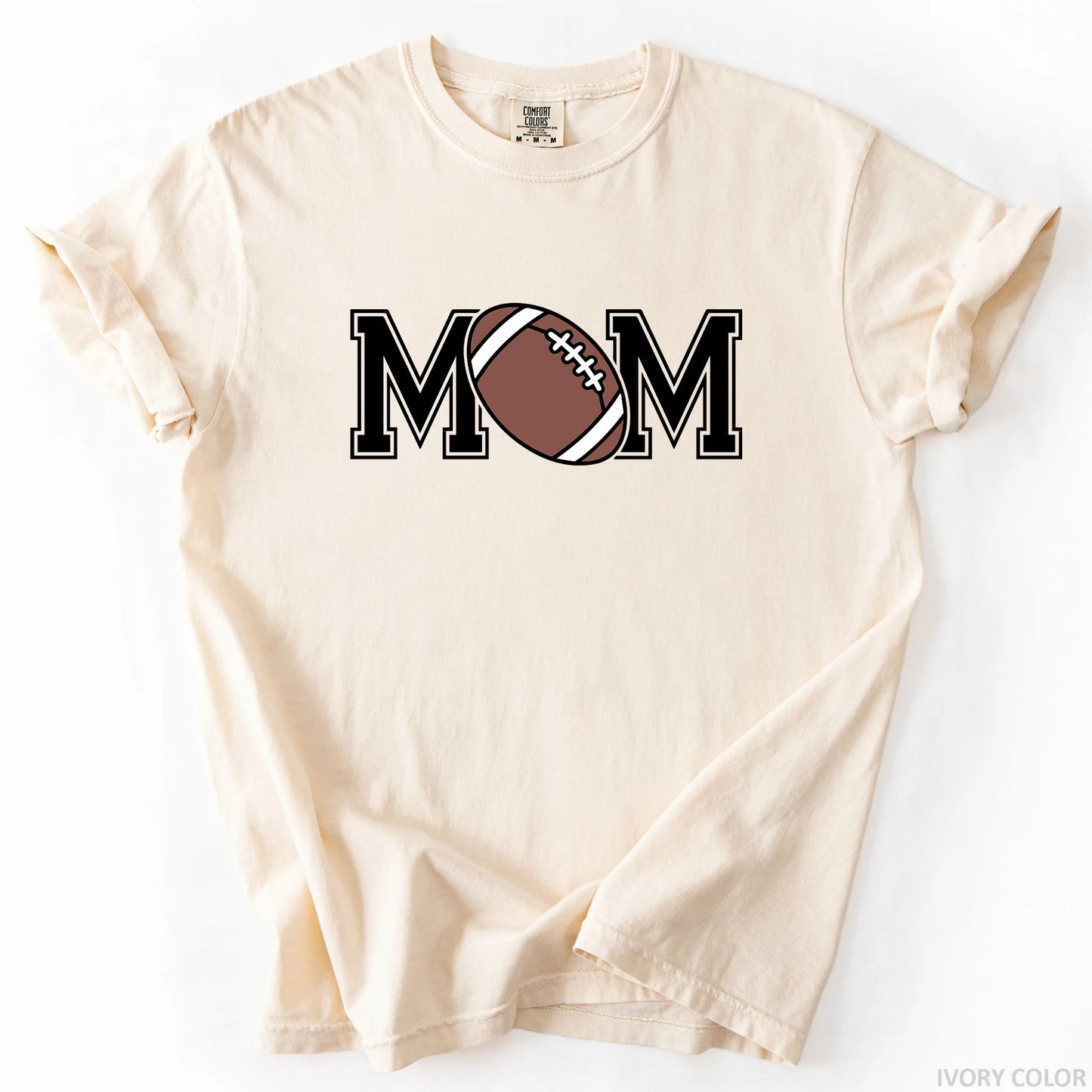 Football Mom Graphic T-Shirt