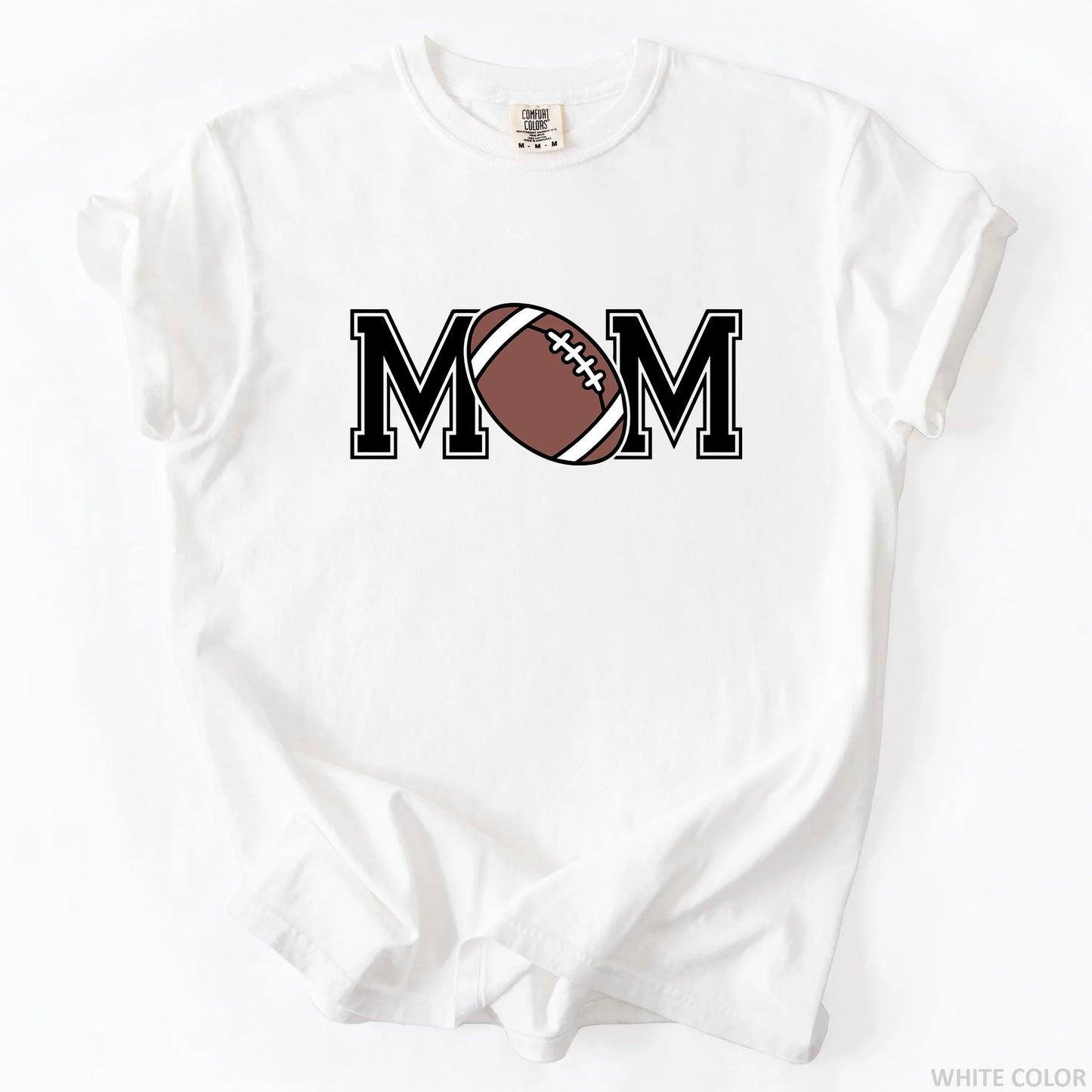 Football Mom Graphic T-Shirt