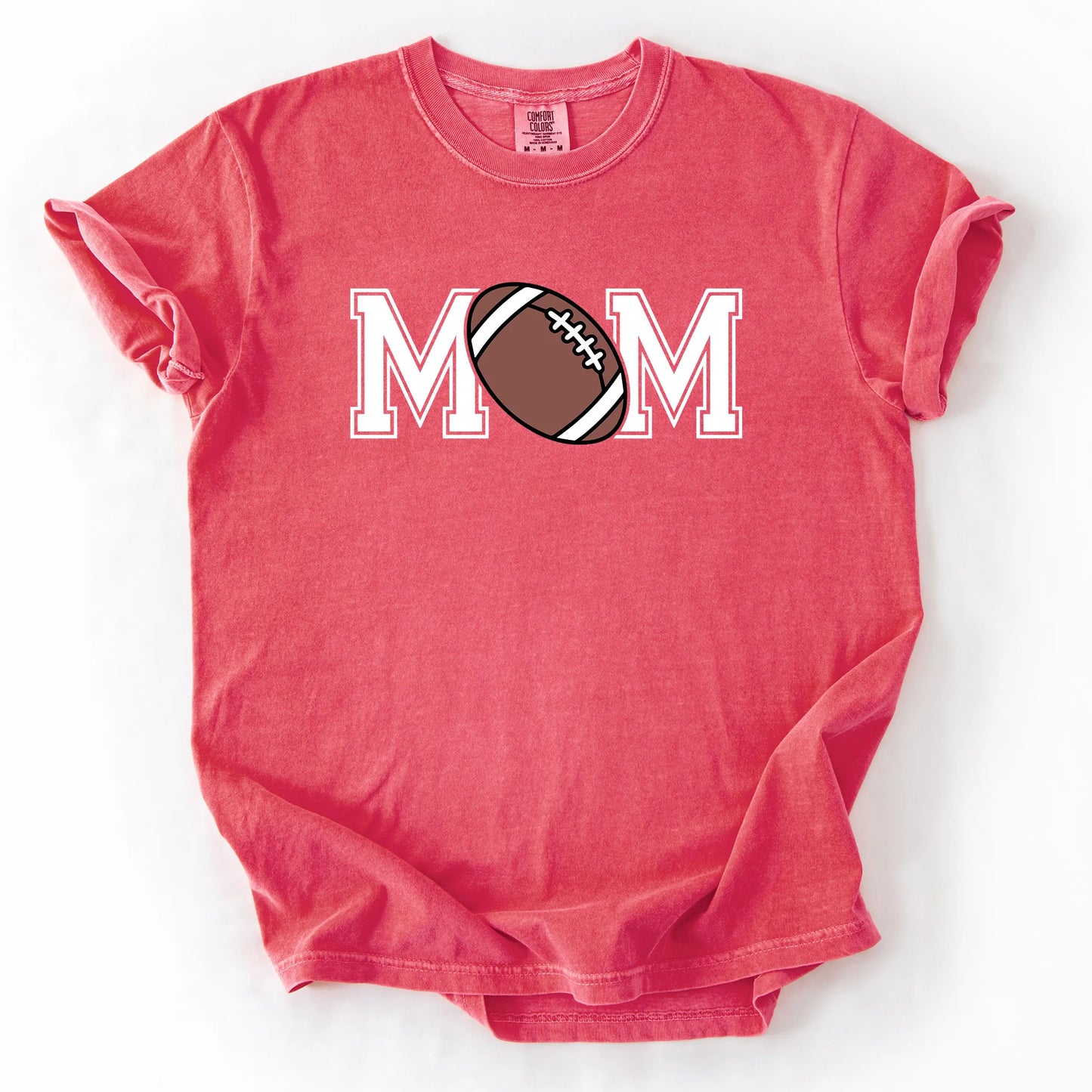 Football Mom Graphic T-Shirt
