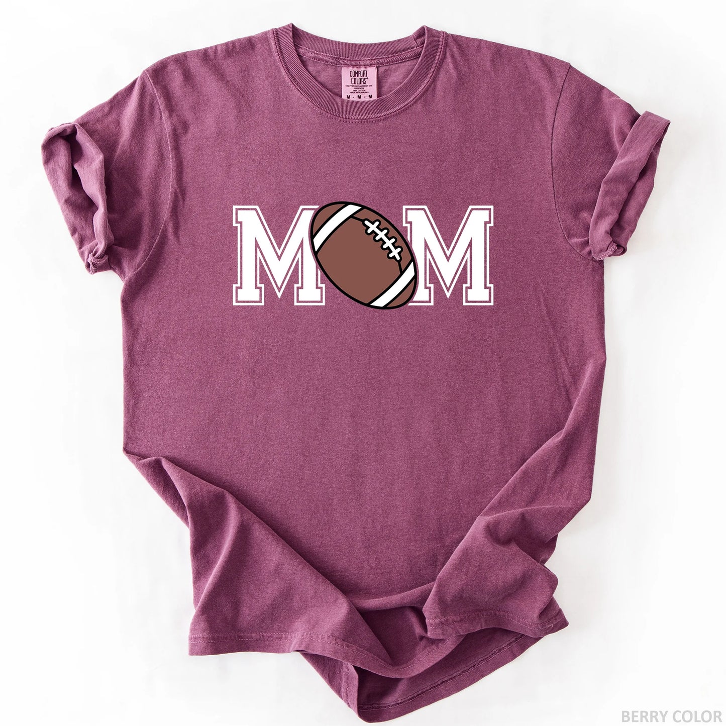 Football Mom Graphic T-Shirt