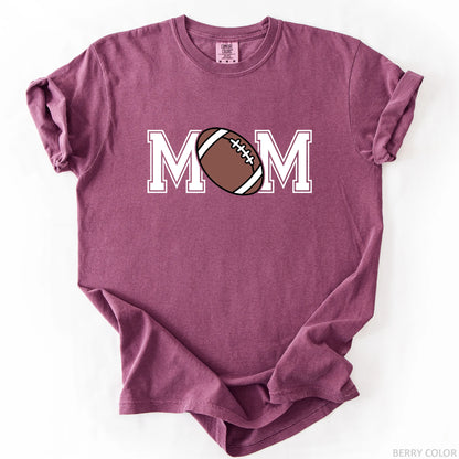 Football Mom Graphic T-Shirt