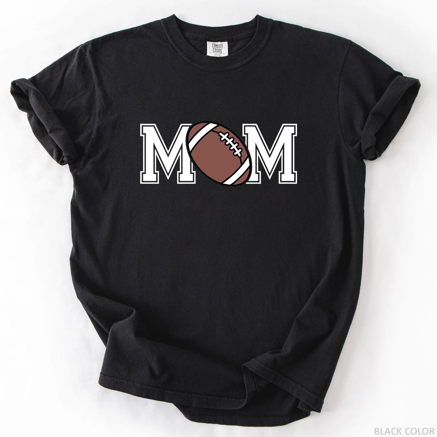 Football Mom Graphic T-Shirt