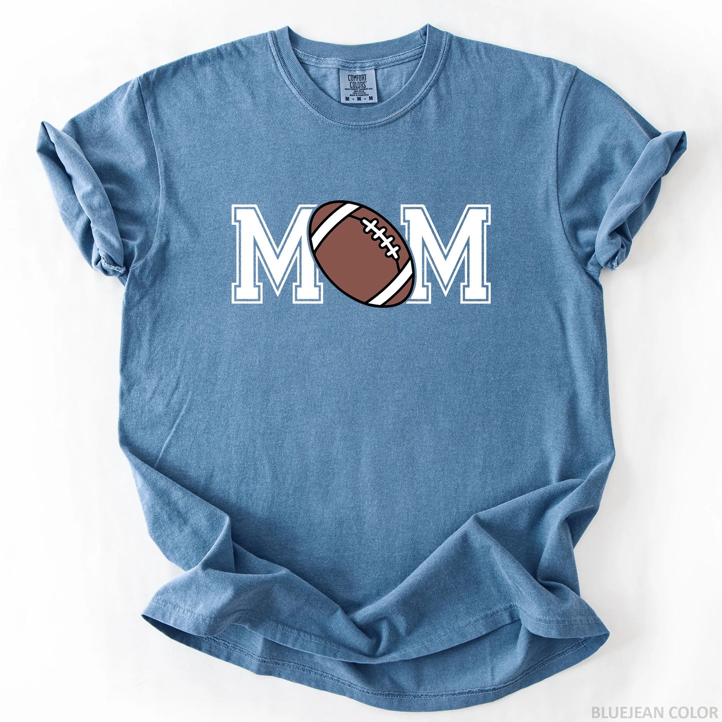 Football Mom Graphic T-Shirt