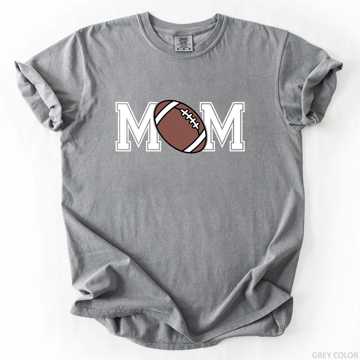 Football Mom Graphic T-Shirt