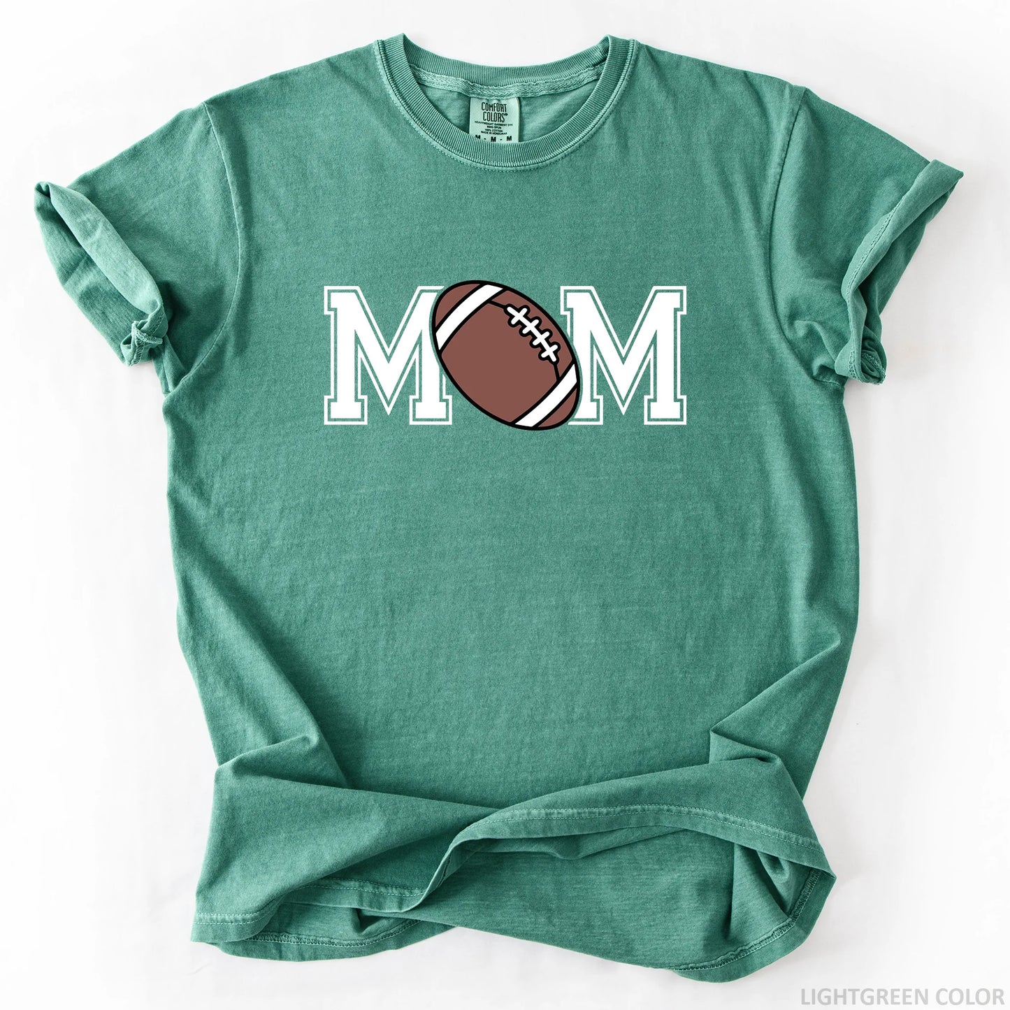 Football Mom Graphic T-Shirt