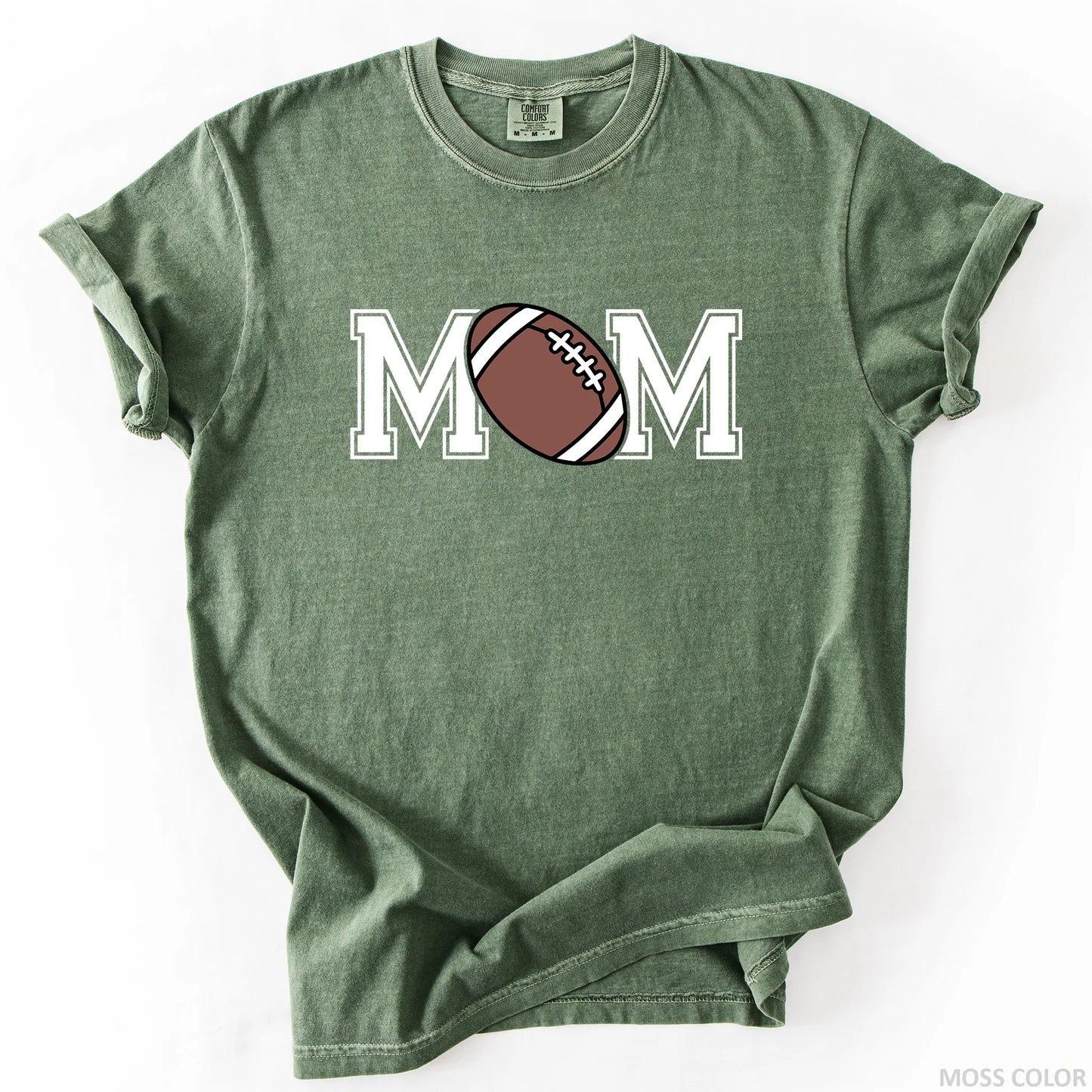 Football Mom Graphic T-Shirt
