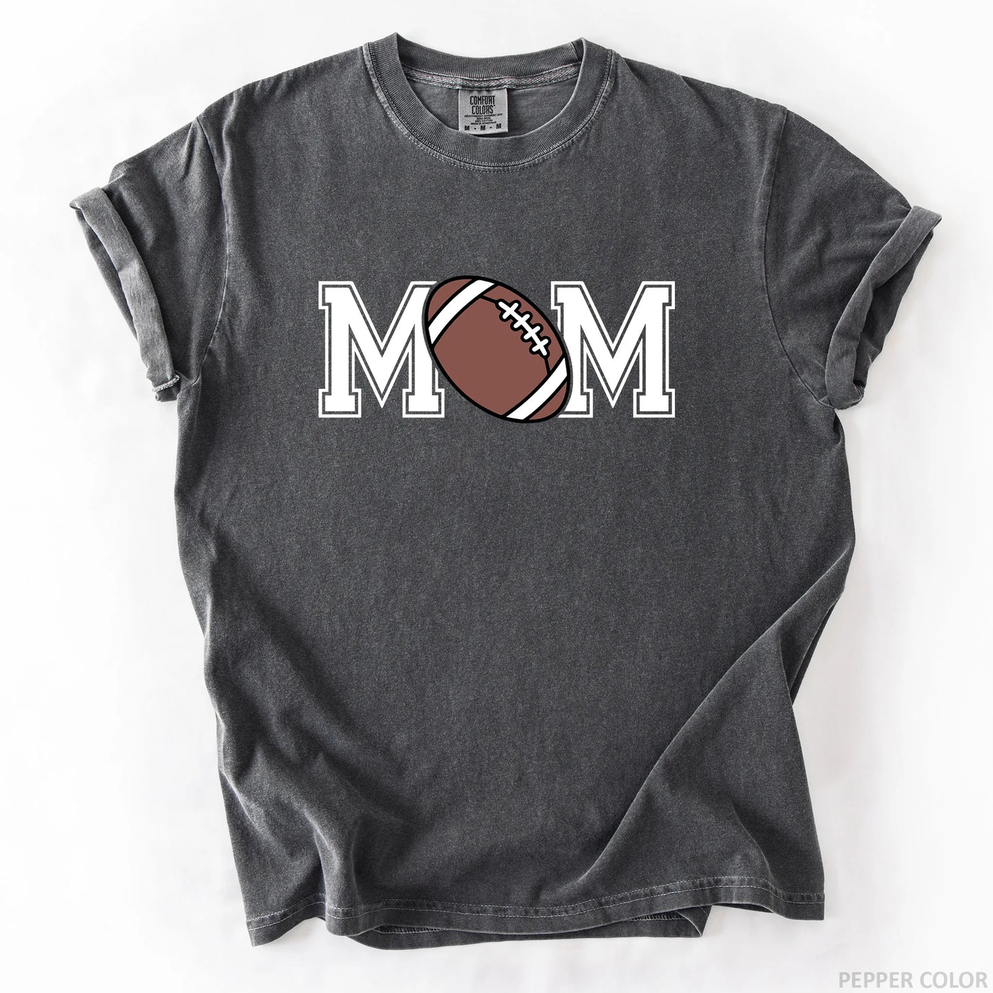Football Mom Graphic T-Shirt