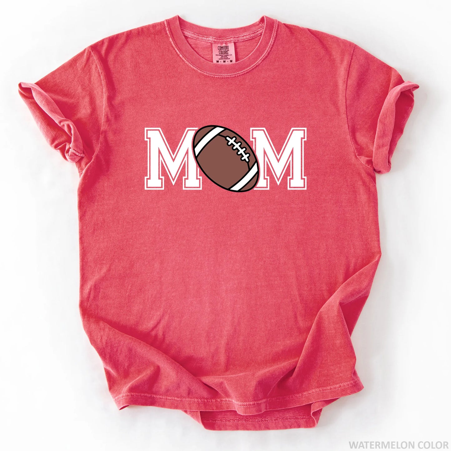 Football Mom Graphic T-Shirt