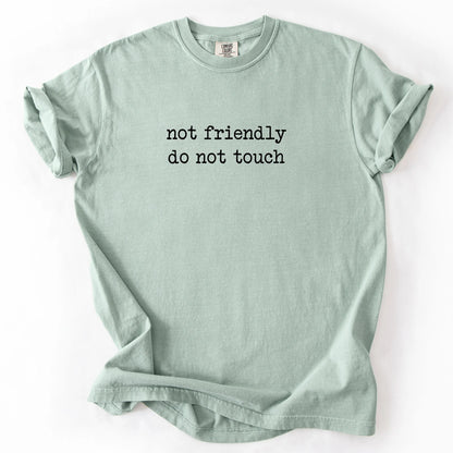 Not Friendly Do Not Touch T-Shirt