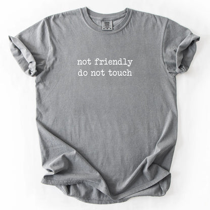 Not Friendly Do Not Touch T-Shirt