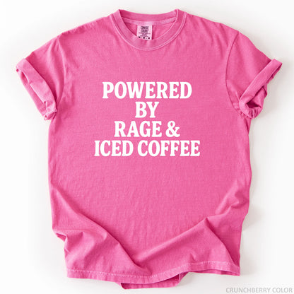 Powered By Rage & Iced Coffee T-Shirt