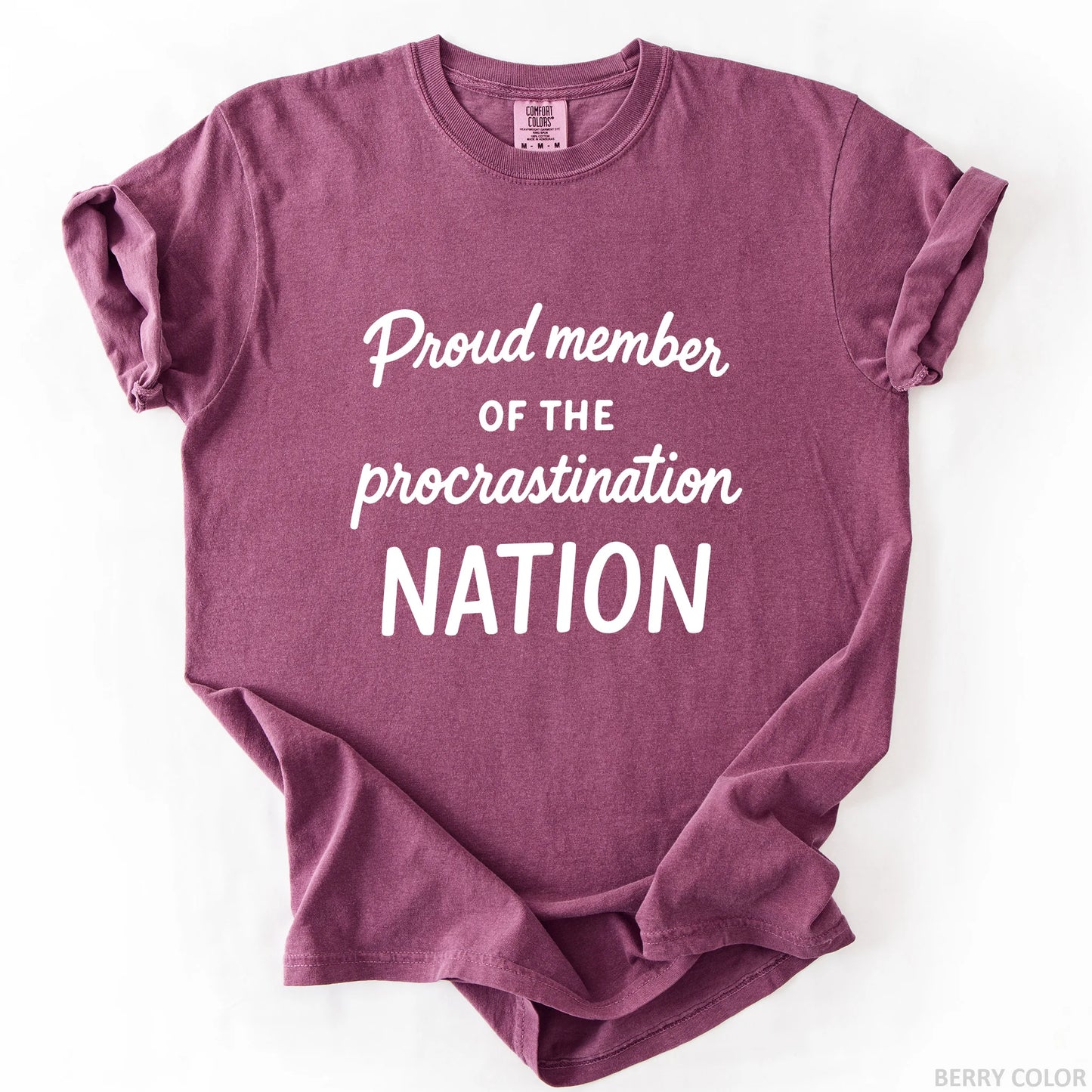 Proud Member Of The Procrastination Member T-Shirt
