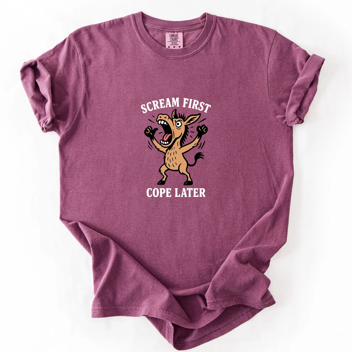Scream First Cope Later T-Shirt