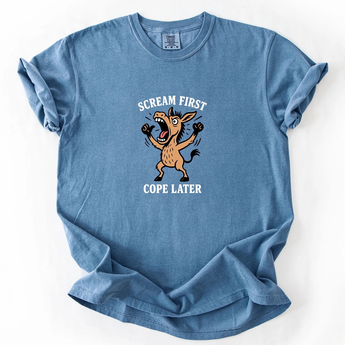 Scream First Cope Later T-Shirt