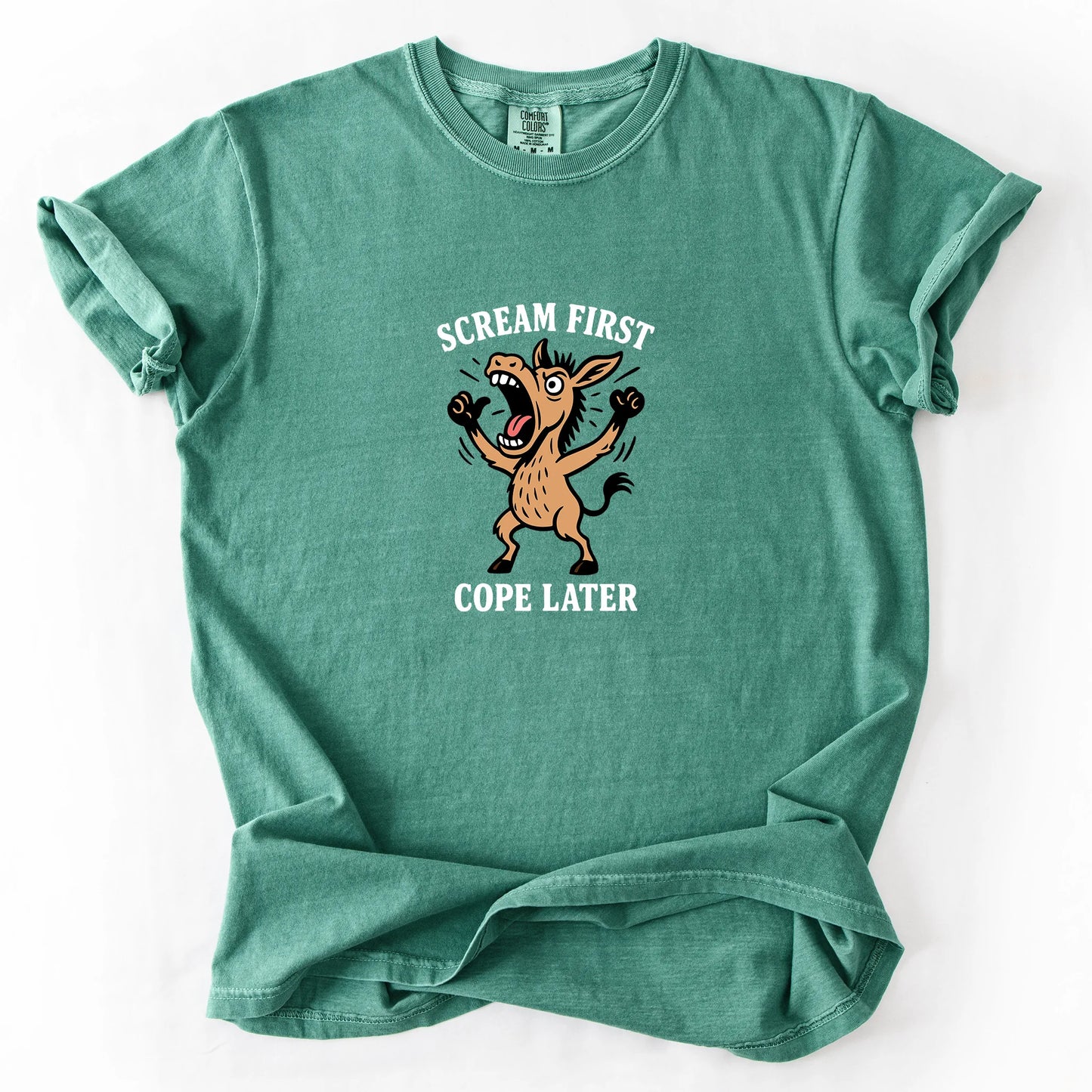 Scream First Cope Later T-Shirt