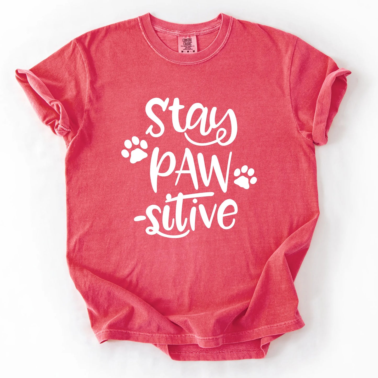 Stay Pawsitive T-Shirt
